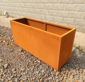Custom Round Corten Planter